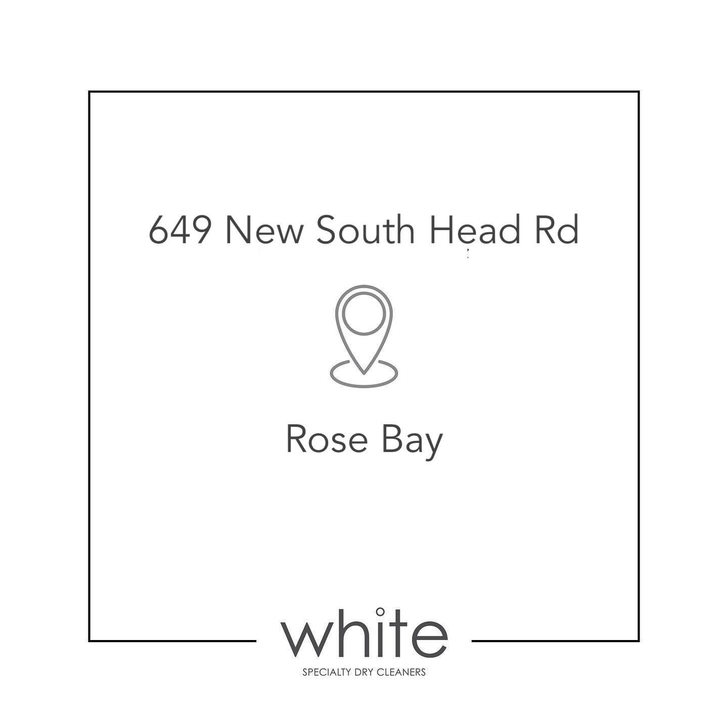 White Specialty Dry Cleaners – Rose Bay